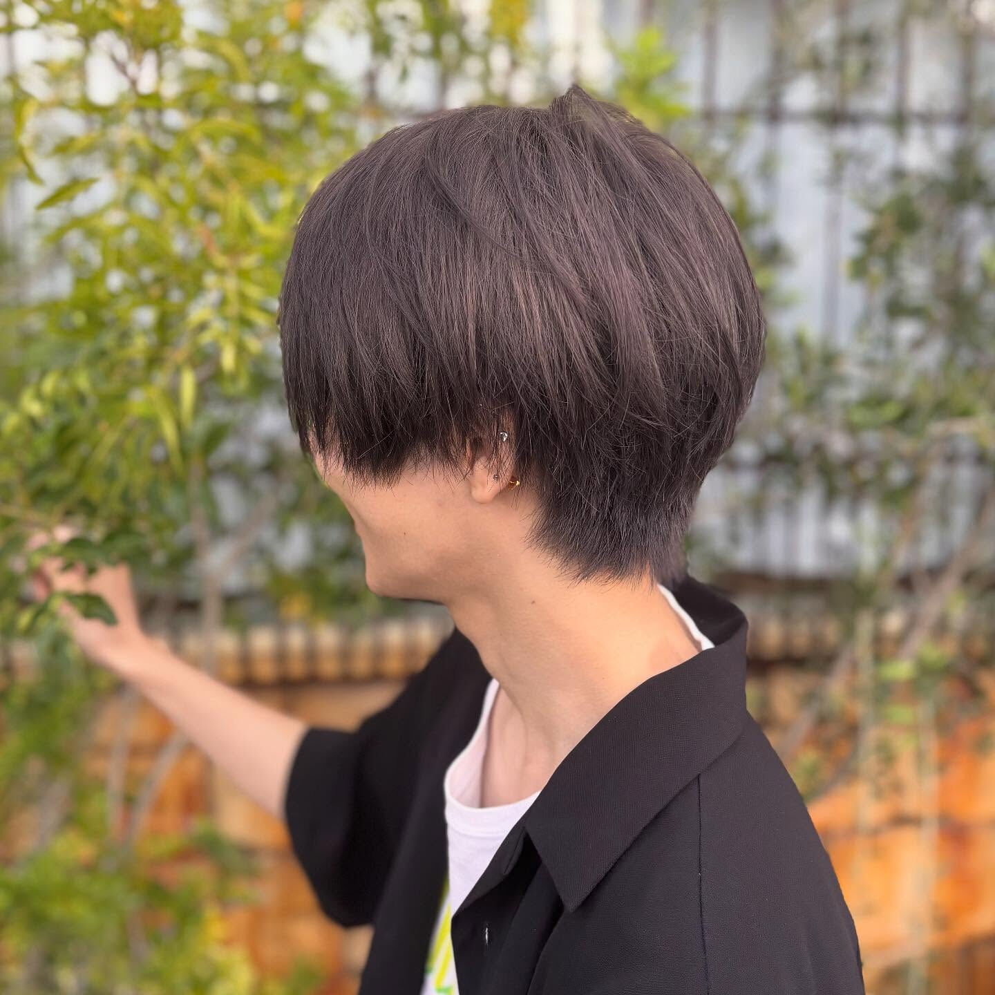 メンズカラーグレージュ